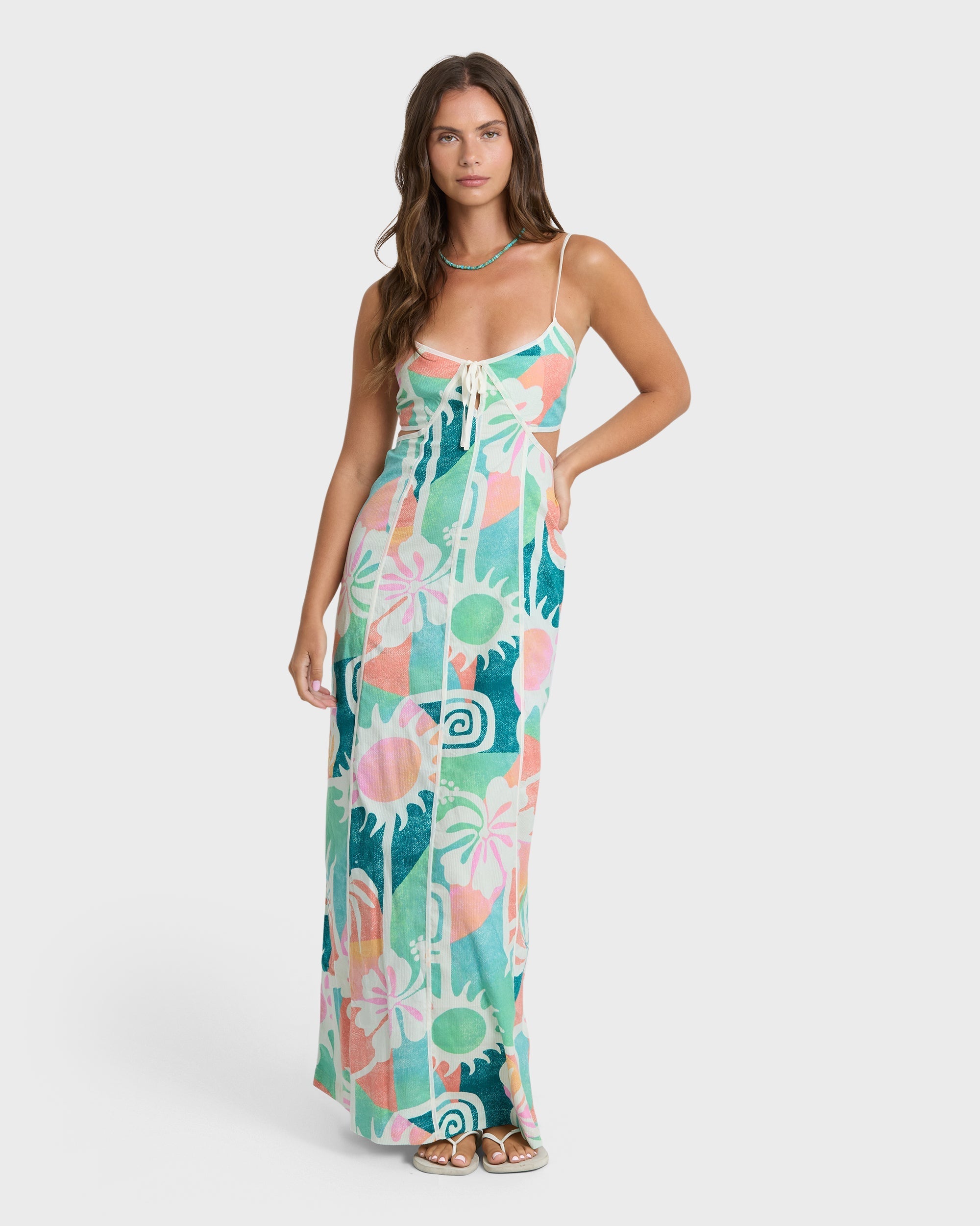 Blue Horizons Maxi Dress - Misty Blue