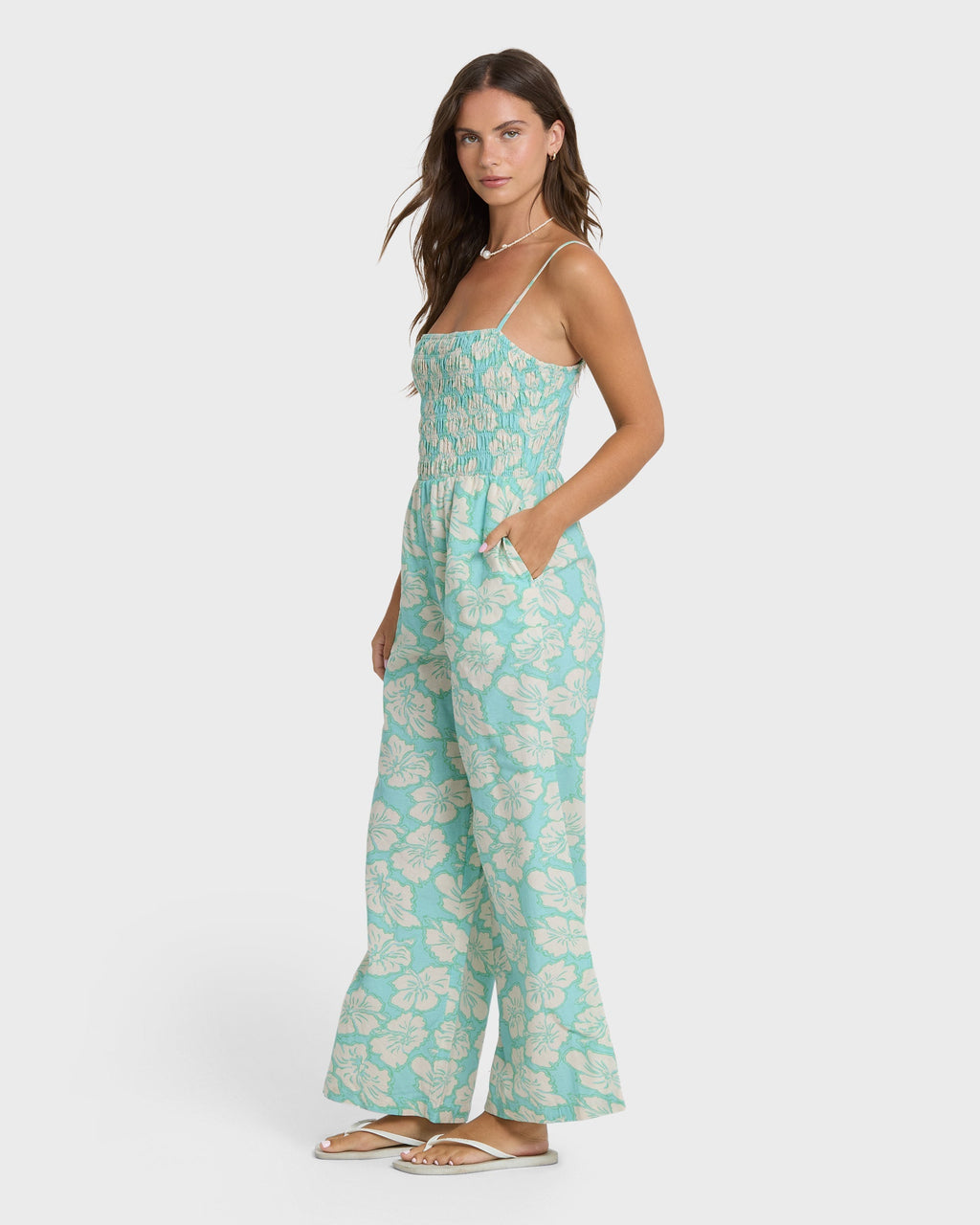 Soft Sands Jumpsuit - Waterfall