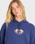 Find Paradise Palm Pullover Hoodie - True Navy