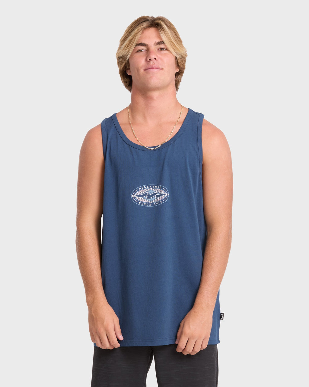 Rotor Diamond Premium Tank Top - Dark Denim