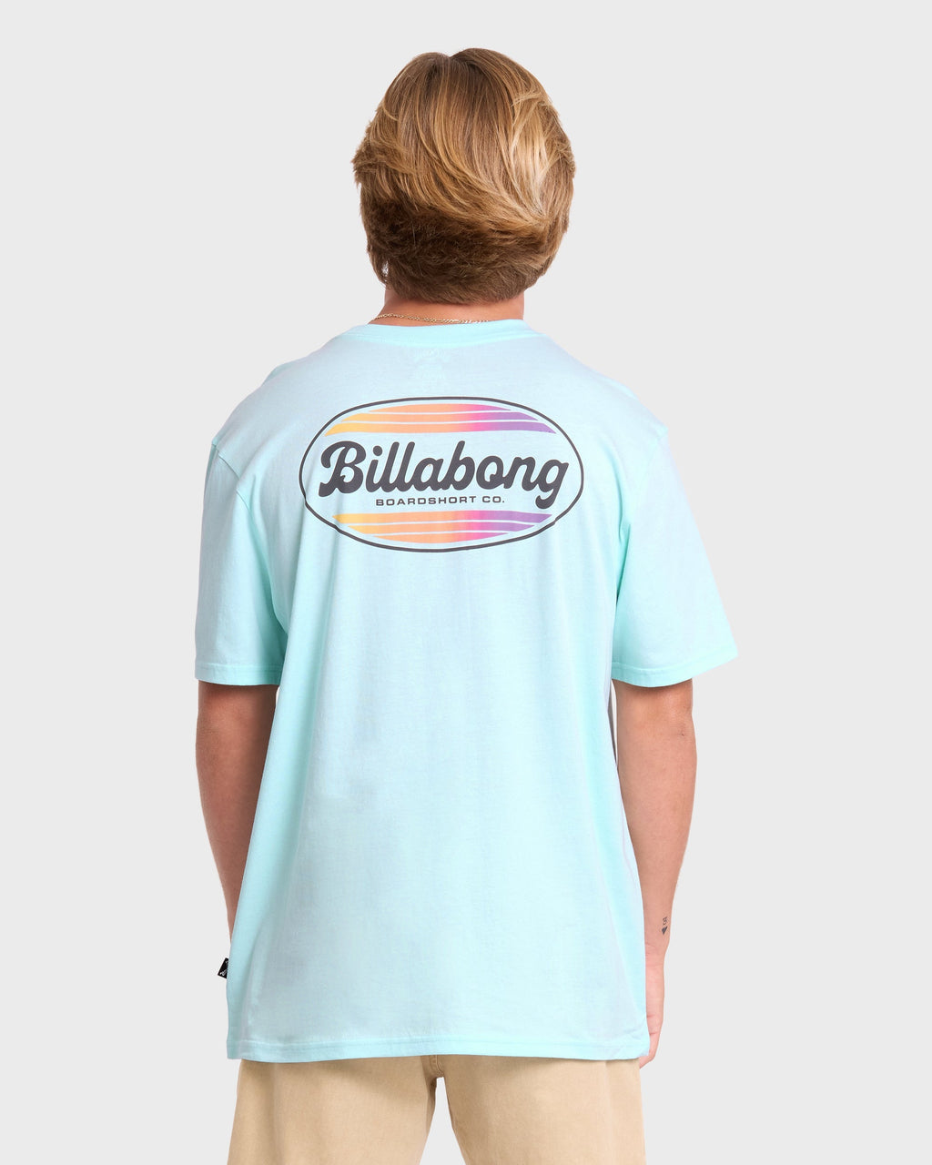 Off Duty Premium Short Sleeve Cotton T-Shirt - Coastal Blue